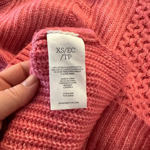 XS Cabi Pink Elsa Pullover 4245 - Picture 3 of 6
